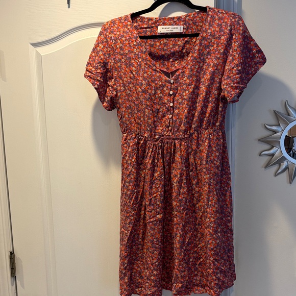 Sonnet James Dresses & Skirts - SONNET JAMES A PLAY LADIES RED BLUE STRAWBERRY 🍓 DRESS-M